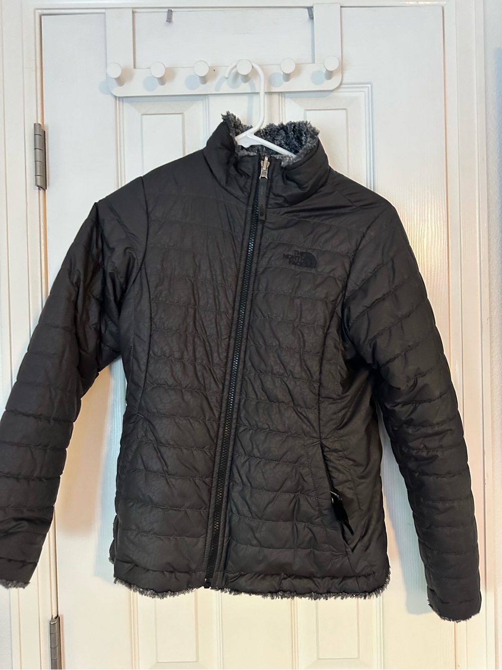 The North Face Kids Reversible Mossbud Swirl Jacket
